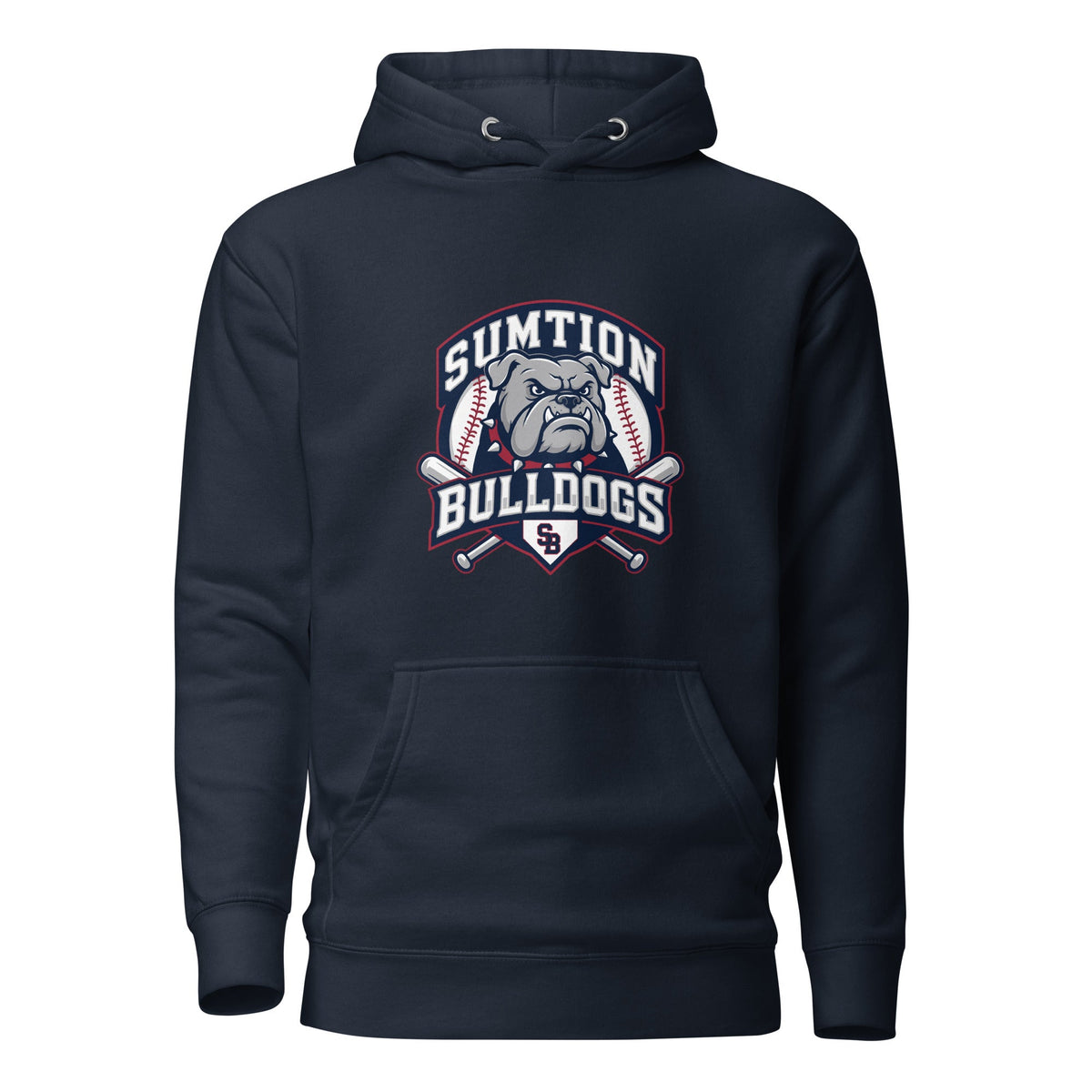 Performance | Hoodie | Sumtion bulldogs | Emblem Logo