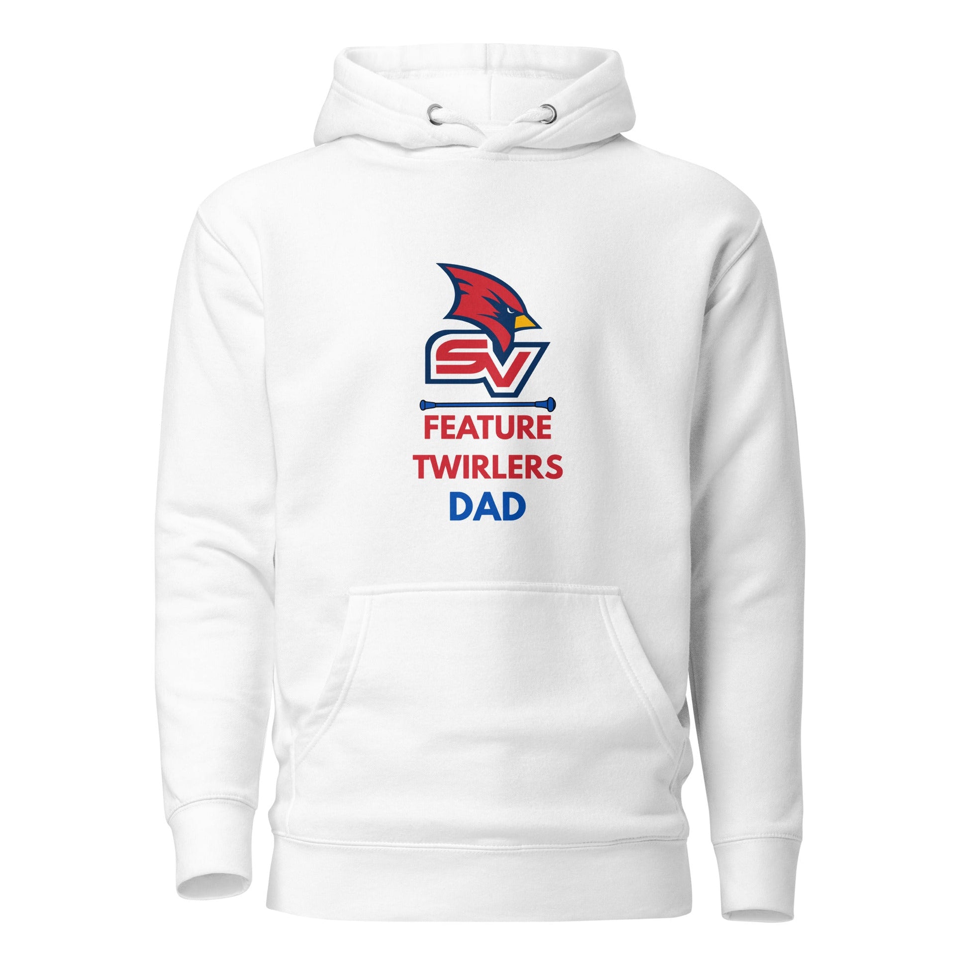 Performance | Hoodie | SVSU Feature twirlers | Dad Logo