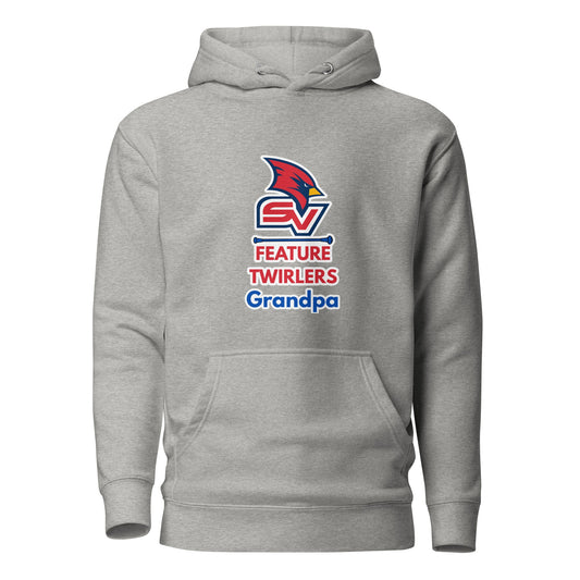Performance | Hoodie | SVSU Feature twirlers | Grandpa Logo