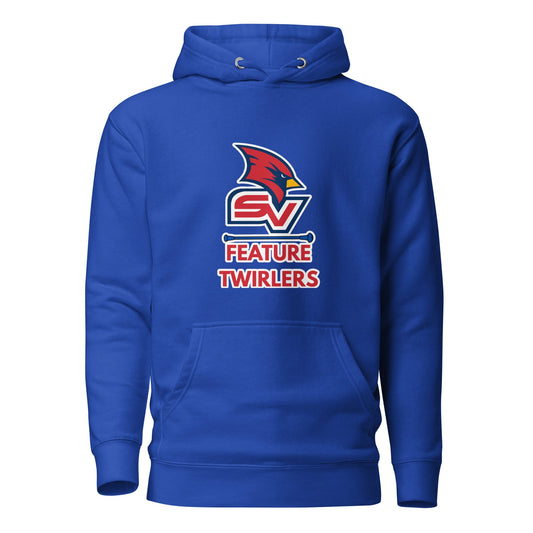 Performance | Hoodie | SVSU Feature twirlers | Icon Logo