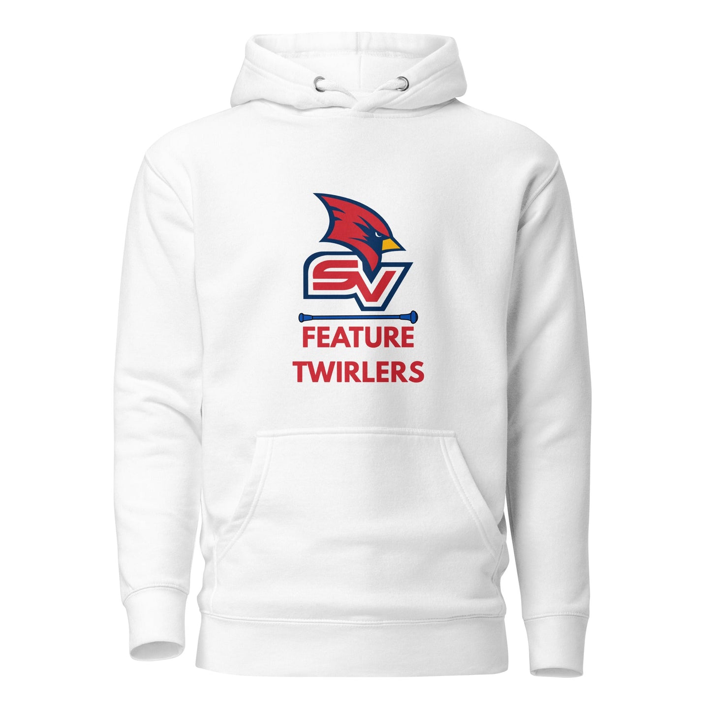 Performance | Hoodie | SVSU Feature twirlers | Icon Logo