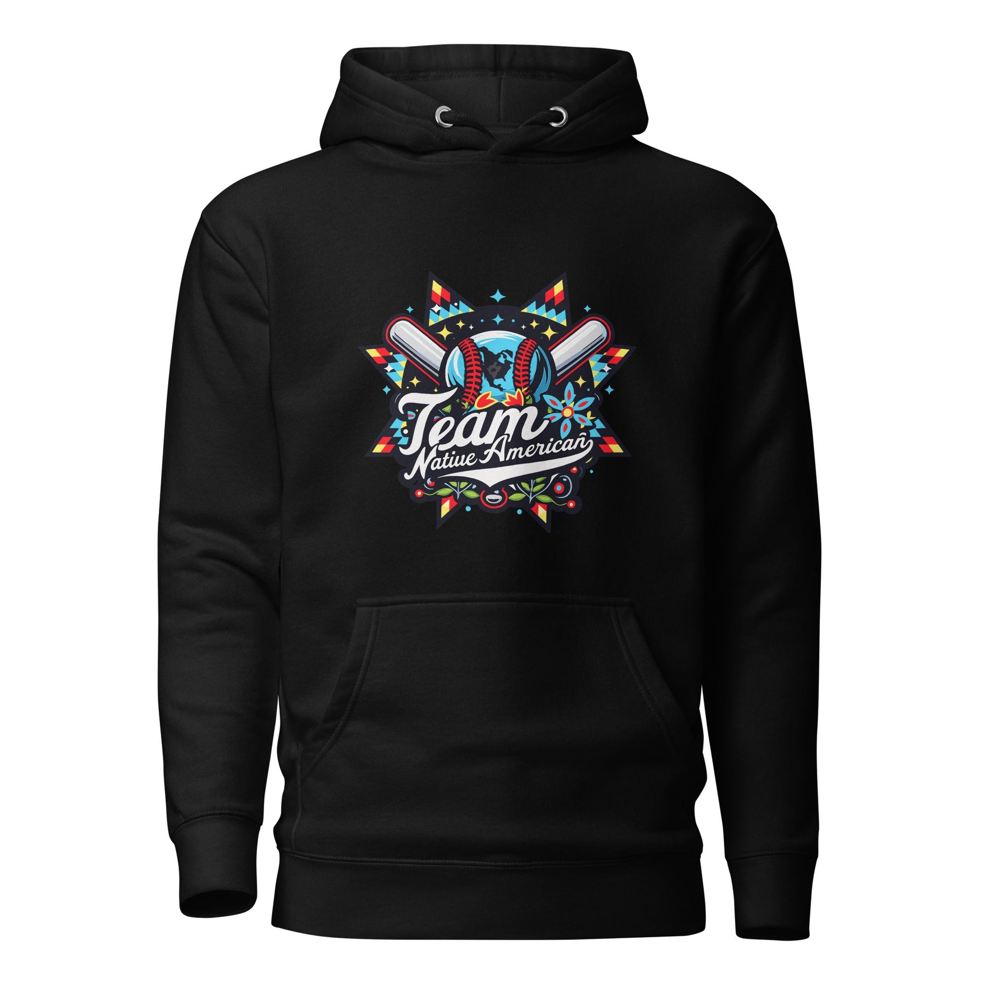 Performance | Hoodie | Team Native American | Tribal Emblem Logo