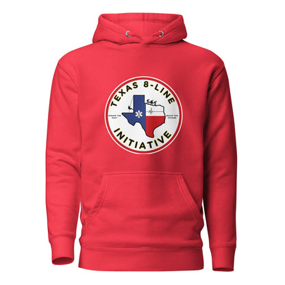 Performance | Hoodie | Texas 8 - Line Initiative | Badge Logo
