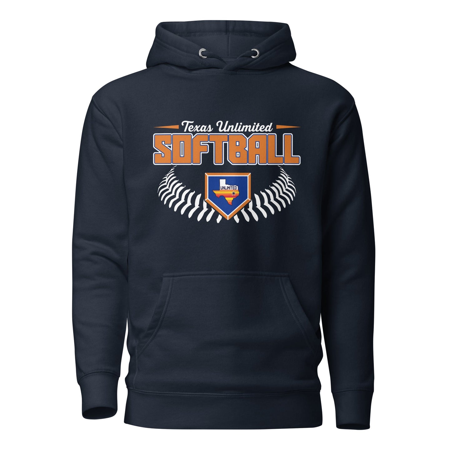 Performance | Hoodie | Texas Unlimited | Softball Logo