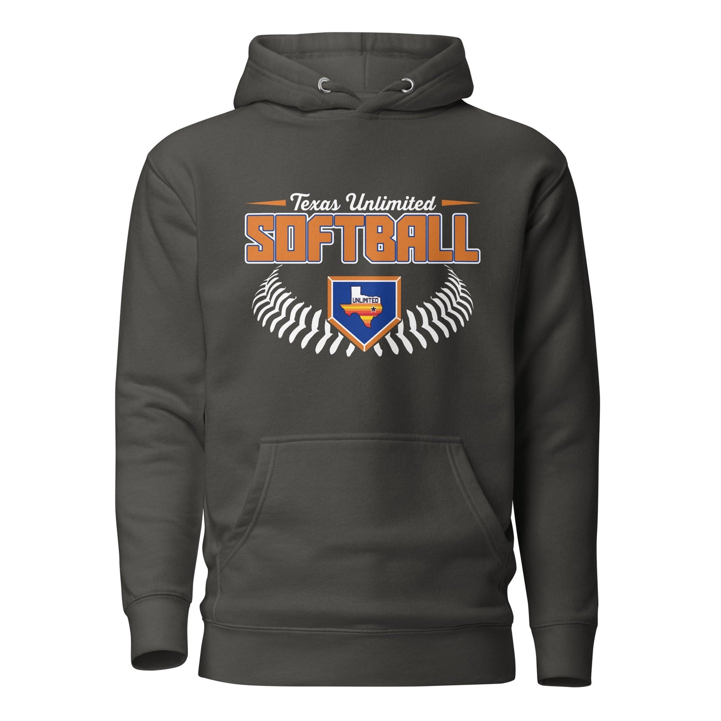 Performance | Hoodie | Texas Unlimited | Softball Logo