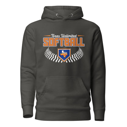 Performance | Hoodie | Texas Unlimited | Softball Logo