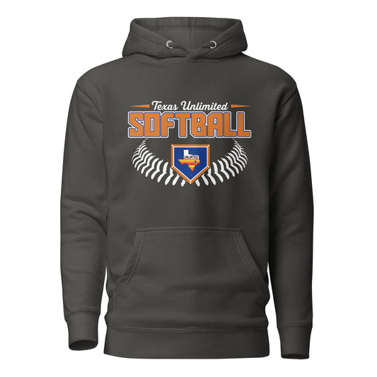 Performance | Hoodie | Texas Unlimited | Softball Logo