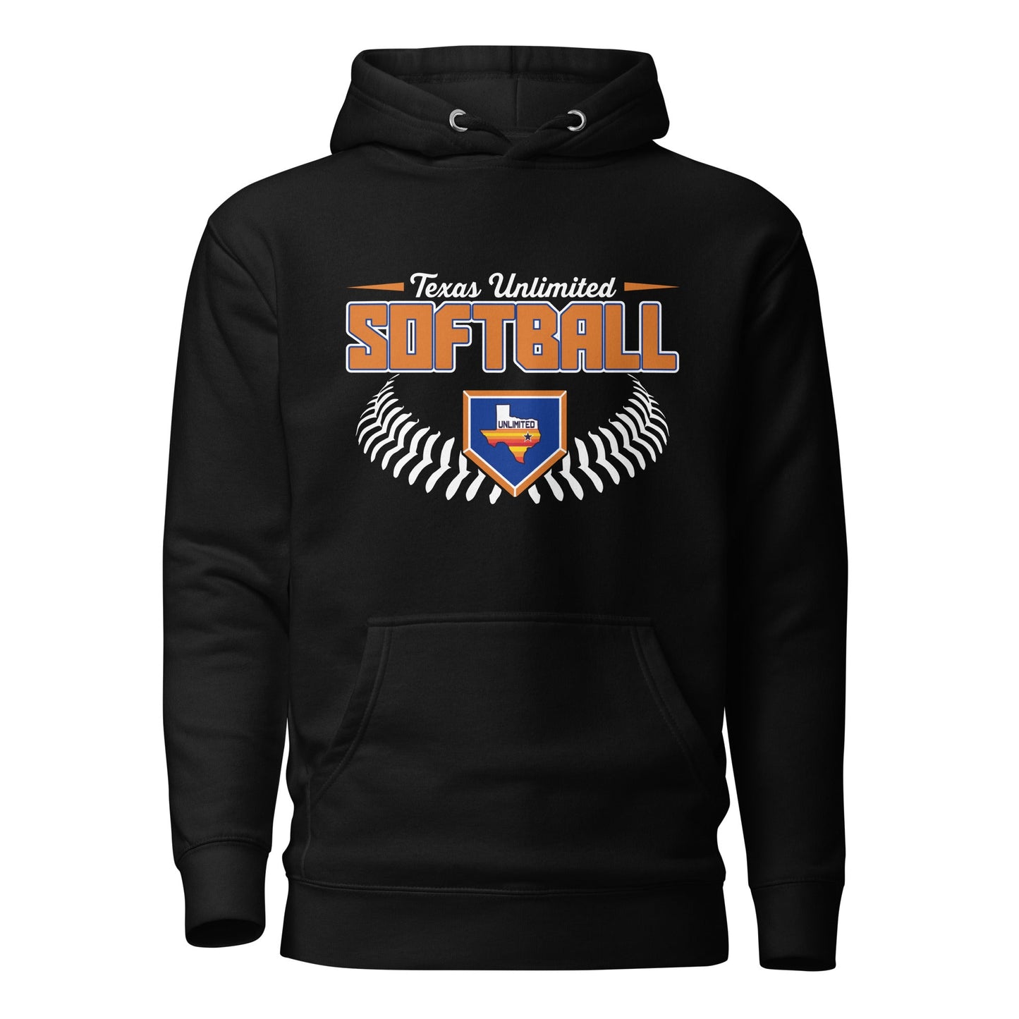 Performance | Hoodie | Texas Unlimited | Softball Logo