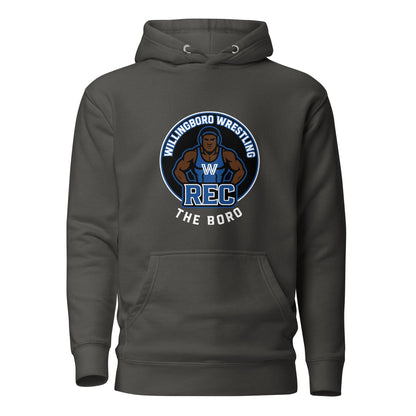 Performance | Hoodie | The Boro Brand | Wrestler Logo