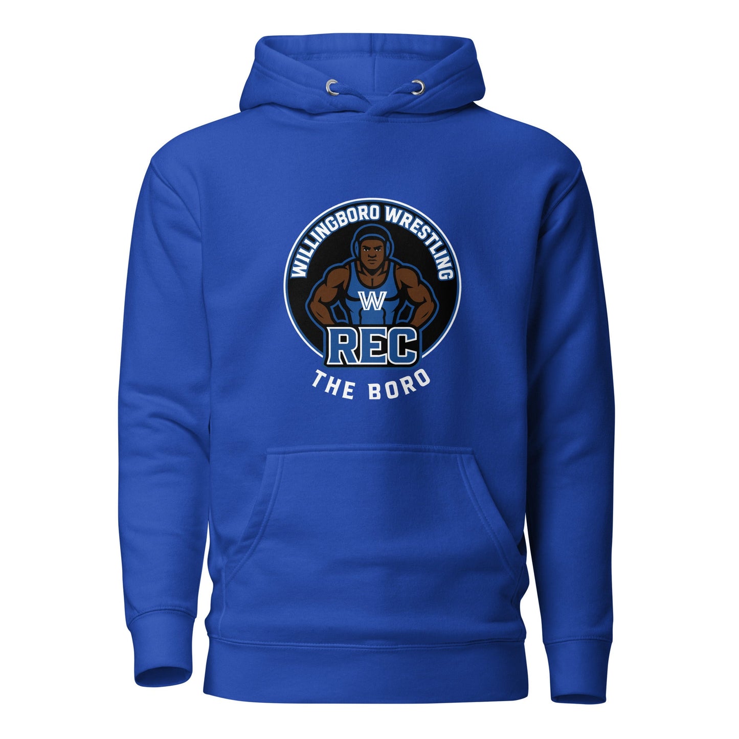Performance | Hoodie | The Boro Brand | Wrestler Logo