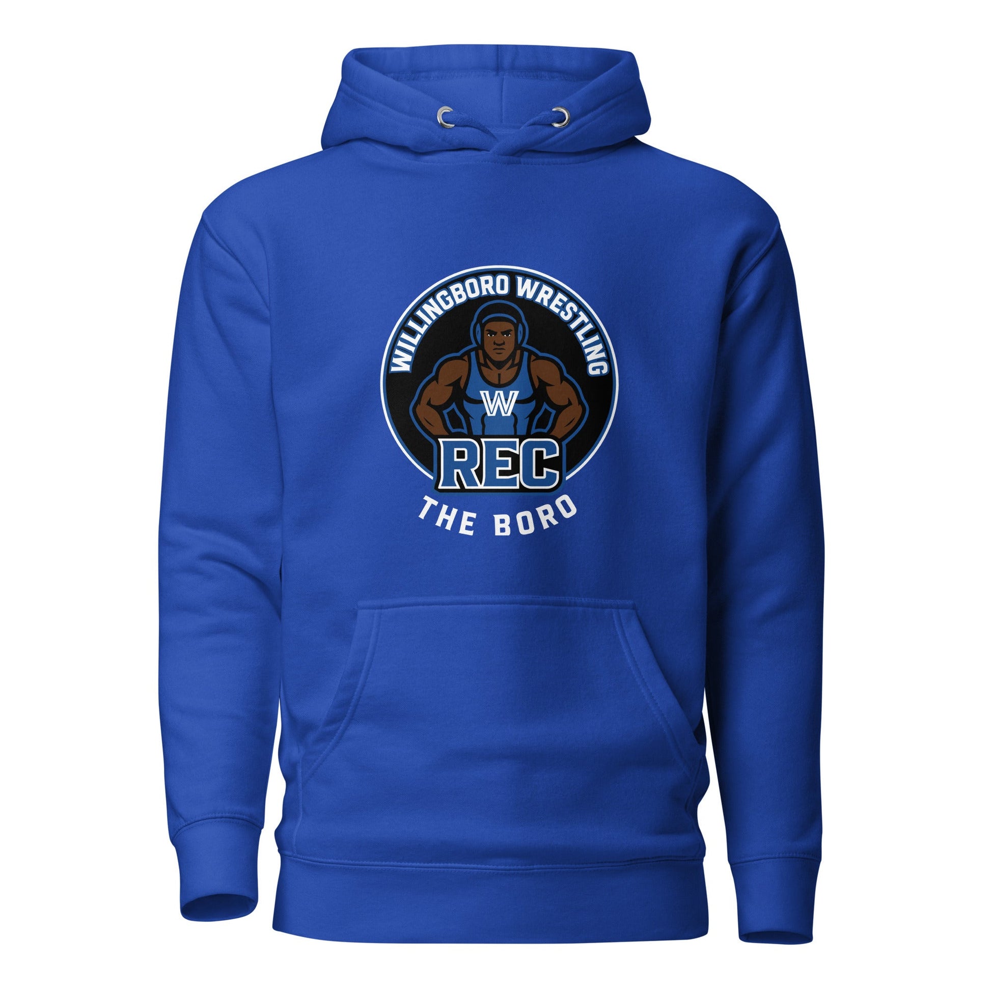 Performance | Hoodie | The Boro Brand | Wrestler Logo