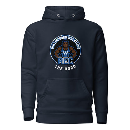Performance | Hoodie | The Boro Brand | Wrestler Logo