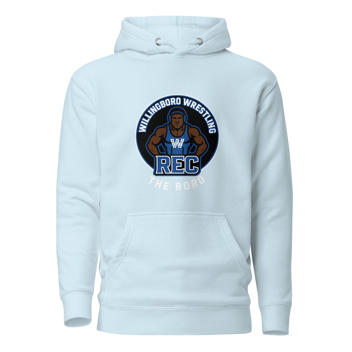 Performance | Hoodie | The Boro Brand | Wrestler Logo