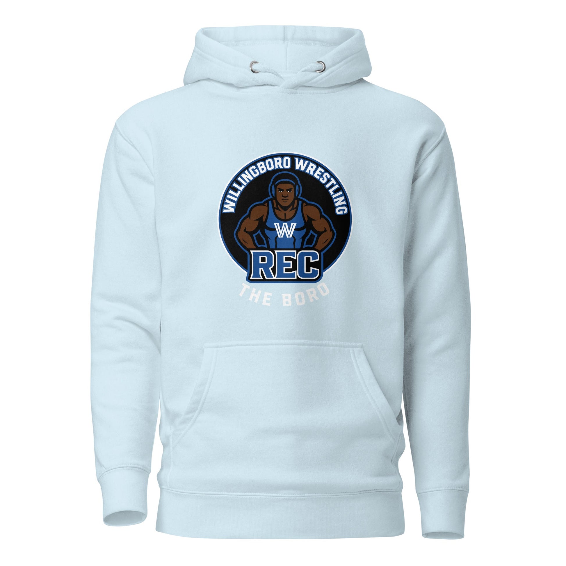 Performance | Hoodie | The Boro Brand | Wrestler Logo