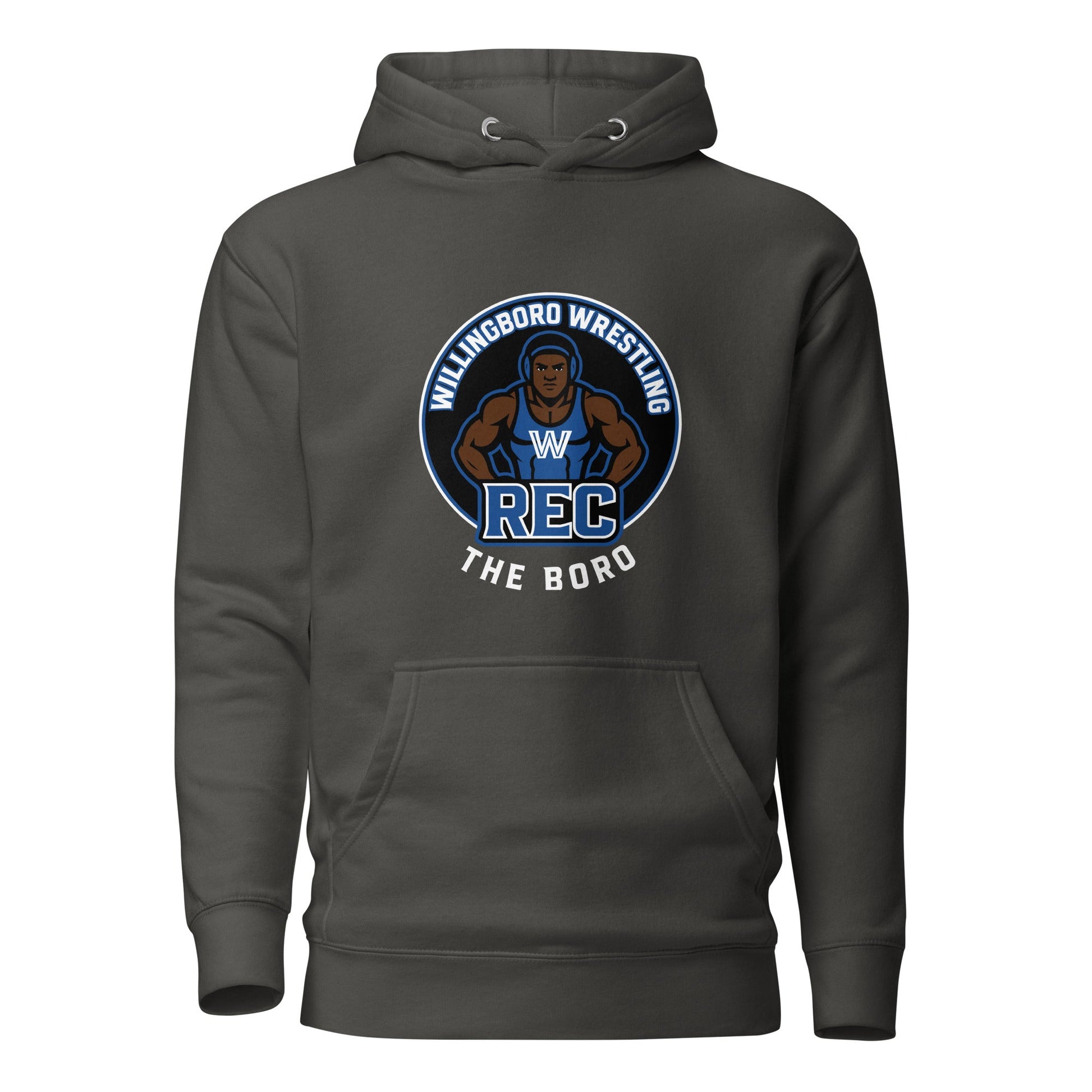 Performance | Hoodie | The Boro Brand | Wrestler Logo