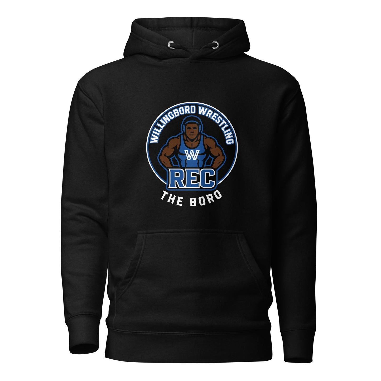 Performance | Hoodie | The Boro Brand | Wrestler Logo