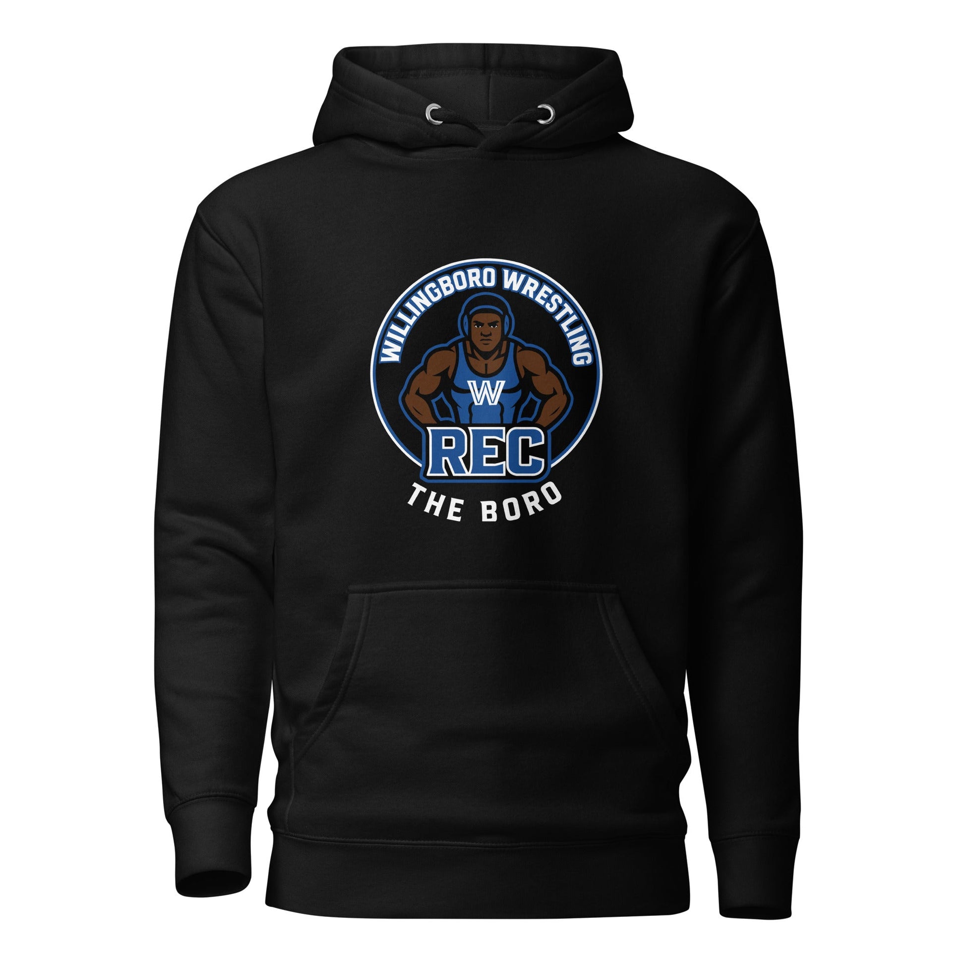 Performance | Hoodie | The Boro Brand | Wrestler Logo