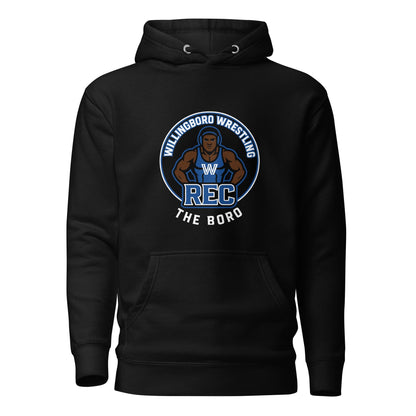 Performance | Hoodie | The Boro Brand | Wrestler Logo