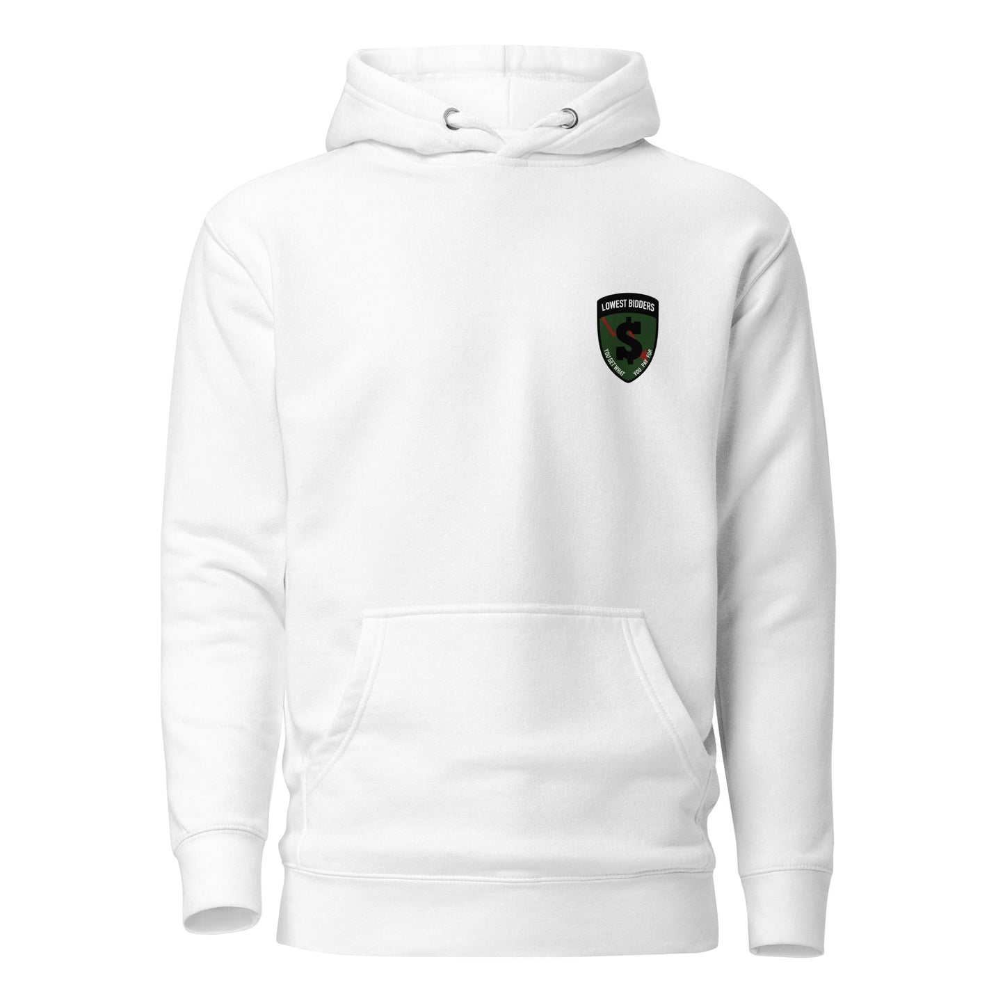 Performance | Hoodie | The Lowest Bidders | Shield Logo