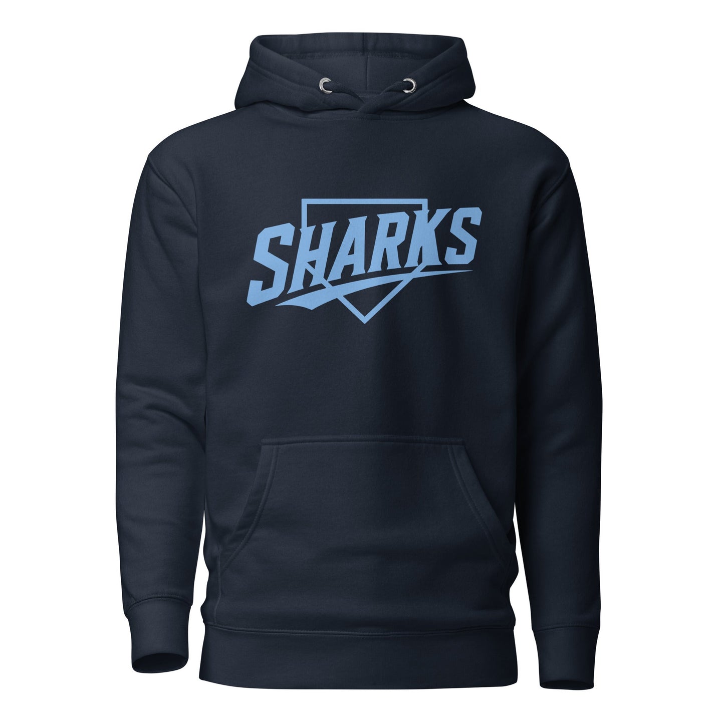 Performance | Hoodie | The Sharks Baseball Team | Crest Logo