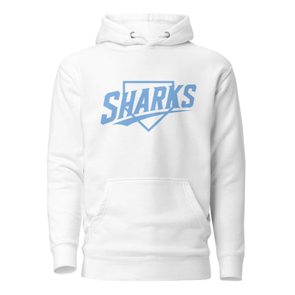 Performance | Hoodie | The Sharks Baseball Team | Crest Logo