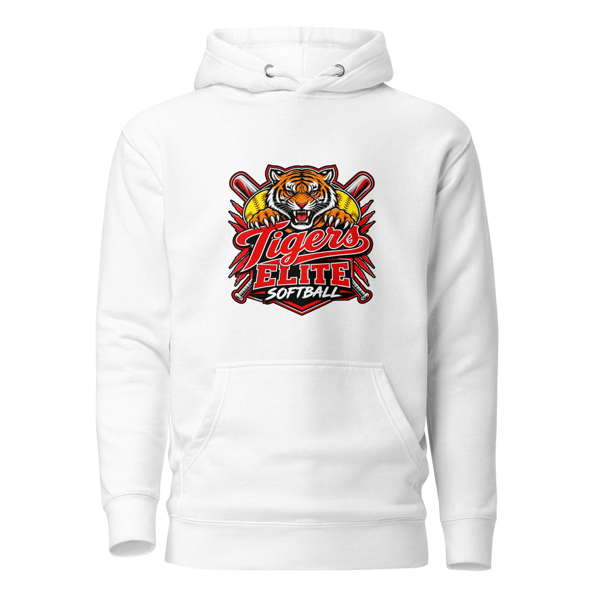 Performance | Hoodie | Tigers Elite Softball | Emblem Logo