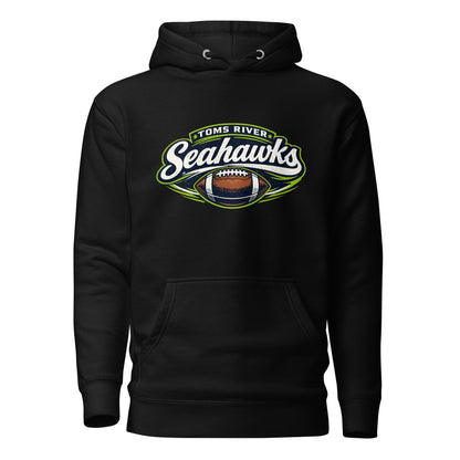 Performance | Hoodie | Toms River Seahawks | Football Emblem Logo