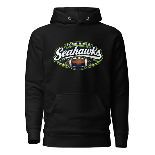 Performance | Hoodie | Toms River Seahawks | Football Emblem Logo