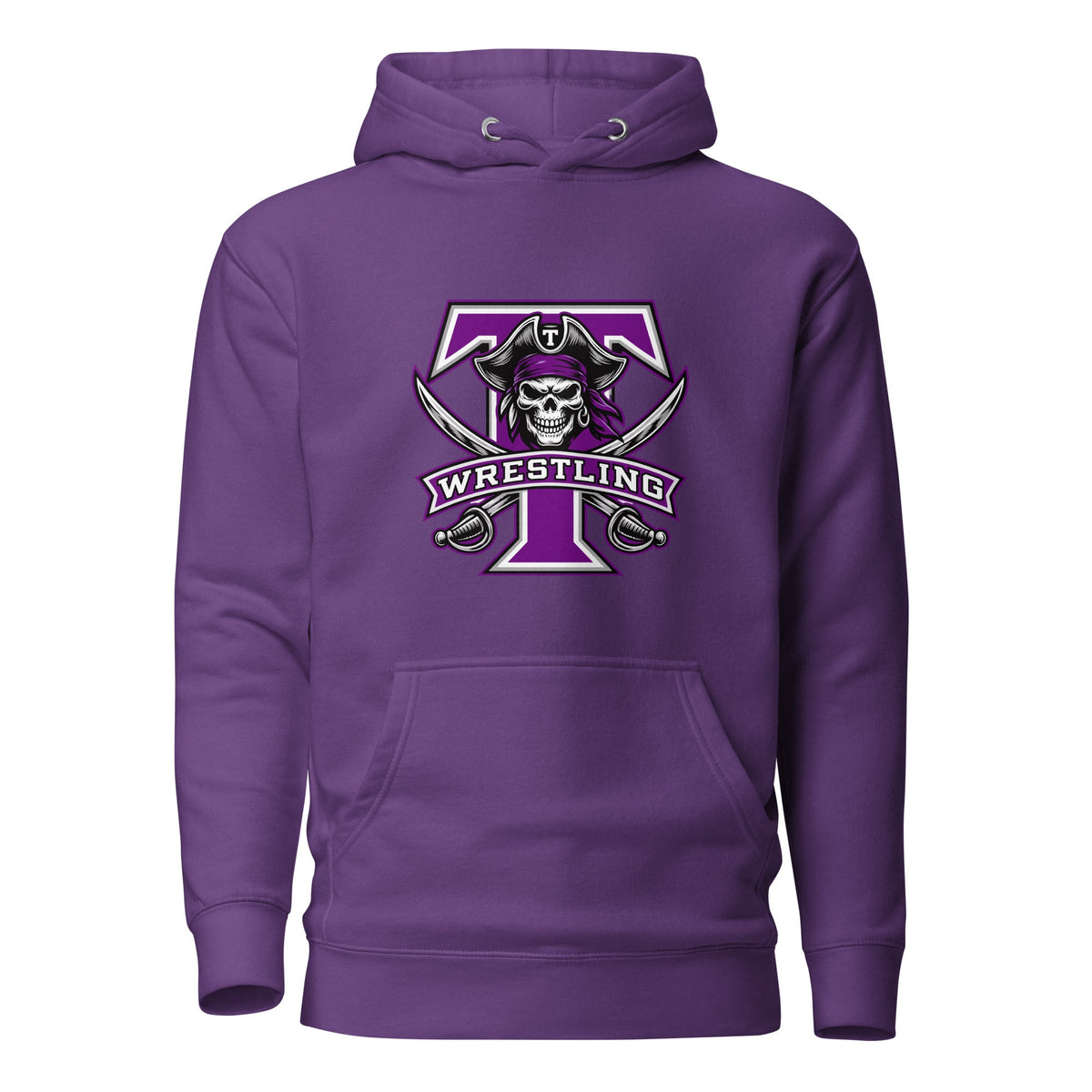 Performance | Hoodie | Tottenville wrestling club | Emblem Logo