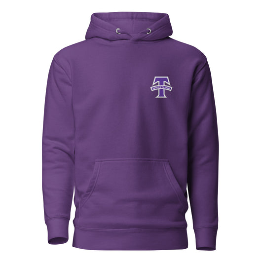 Performance | Hoodie | Tottenville wrestling club | Lettermark Logo