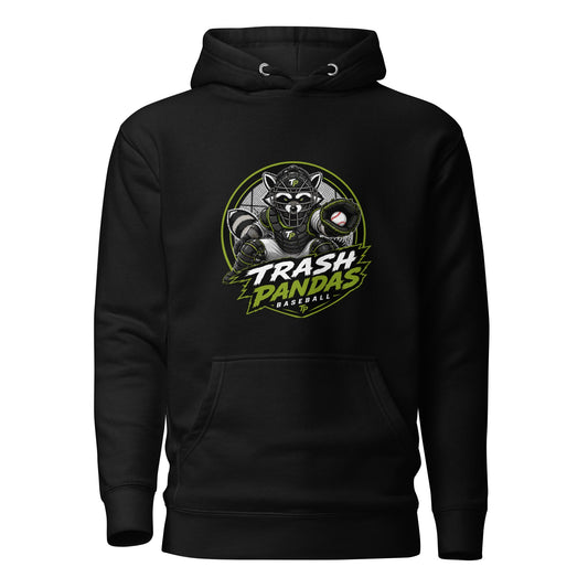 Performance | Hoodie | Trash Pandas Baseball Organization | Athletics Logo