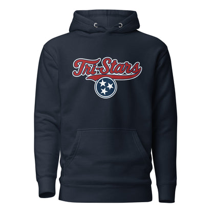 Performance | Hoodie | Tri - Stars | 3 Stars Logo