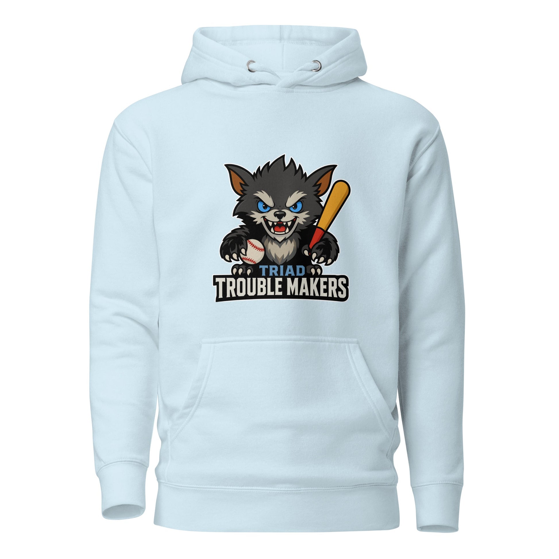 Performance | Hoodie | Triad Troublemakers | Mascot Logo