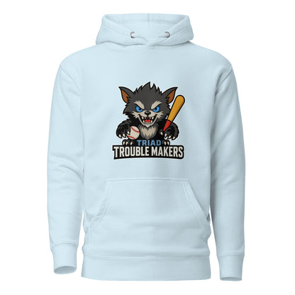Performance | Hoodie | Triad Troublemakers | Mascot Logo