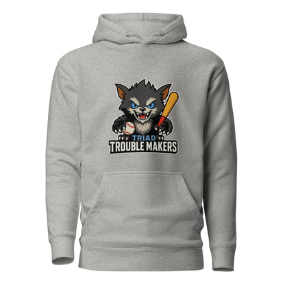 Performance | Hoodie | Triad Troublemakers | Mascot Logo