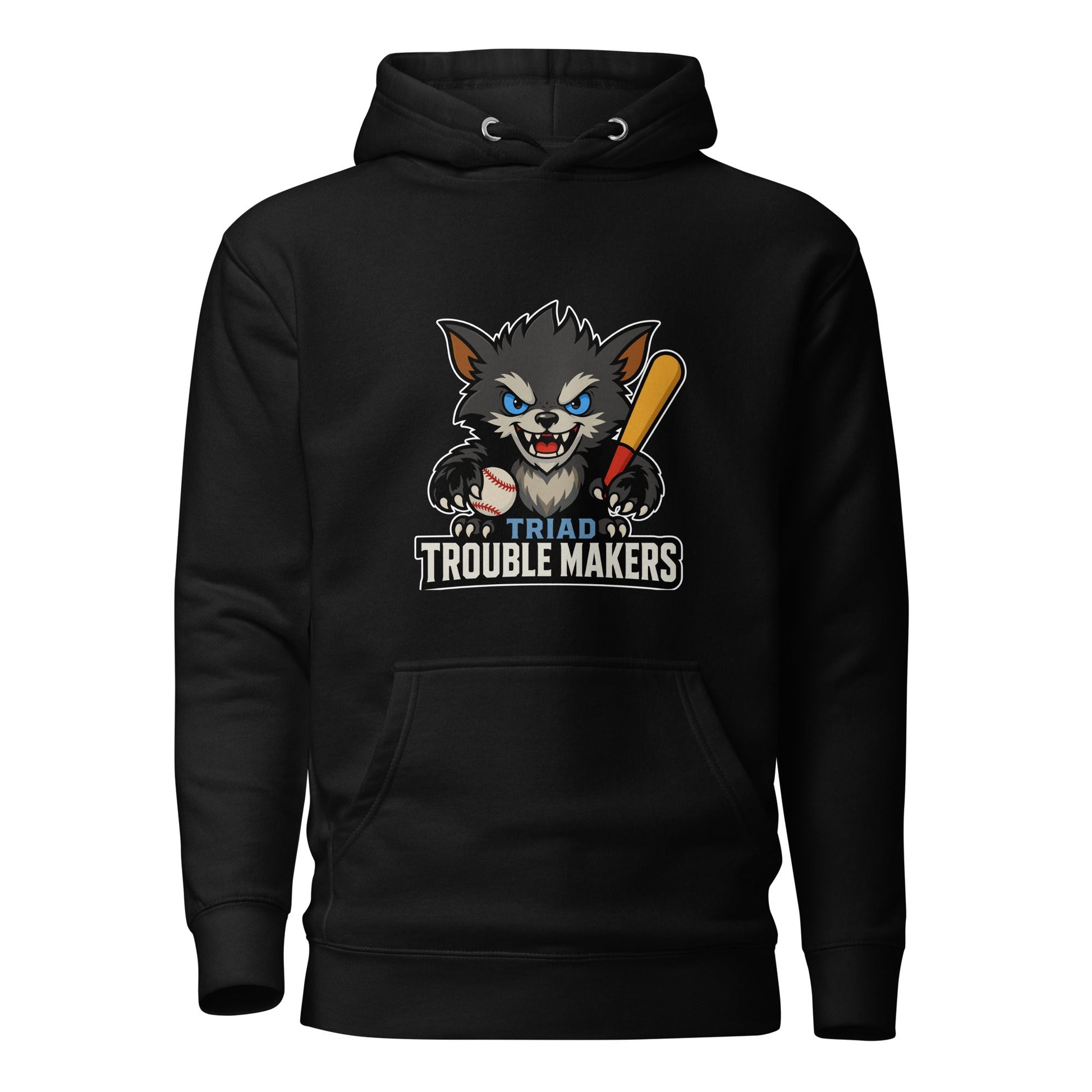 Performance | Hoodie | Triad Troublemakers | Mascot Logo