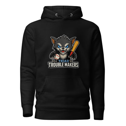 Performance | Hoodie | Triad Troublemakers | Mascot Logo
