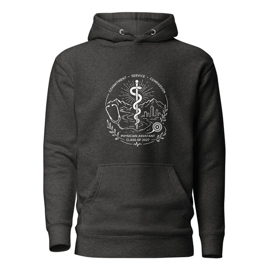 Performance | Hoodie | Trine PA program | Crest Logo