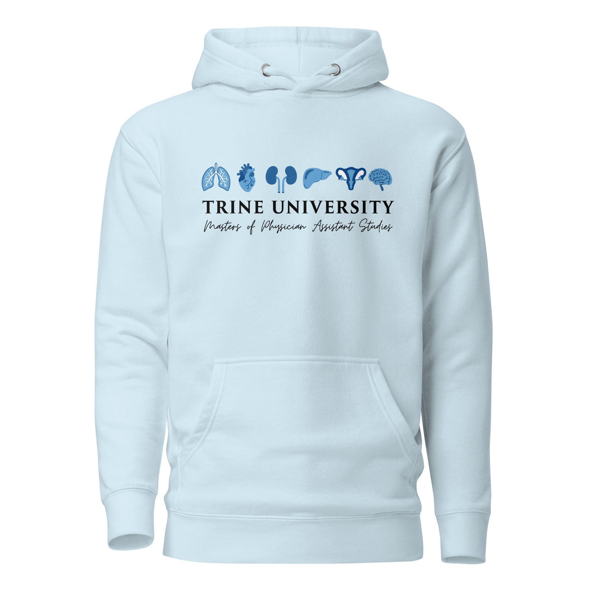 Performance | Hoodie | Trine PA program | Modern Script Logo