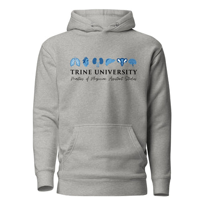 Performance | Hoodie | Trine PA program | Modern Script Logo
