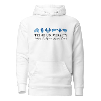 Performance | Hoodie | Trine PA program | Modern Script Logo