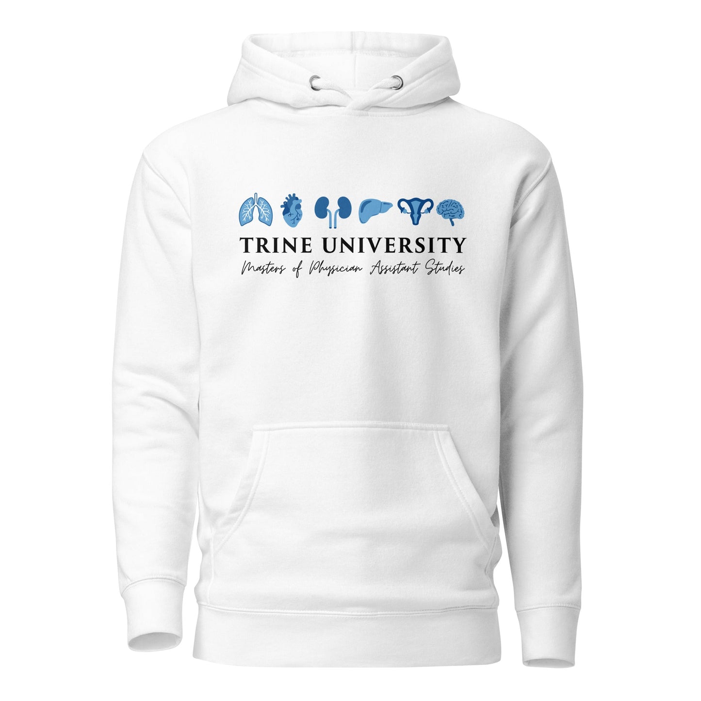 Performance | Hoodie | Trine PA program | Modern Script Logo