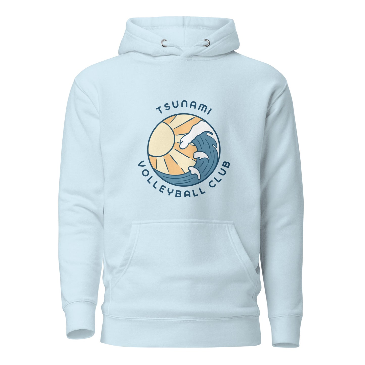 Performance | Hoodie | Tsunami Volleyball Club | Emblem Logo