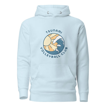 Performance | Hoodie | Tsunami Volleyball Club | Emblem Logo