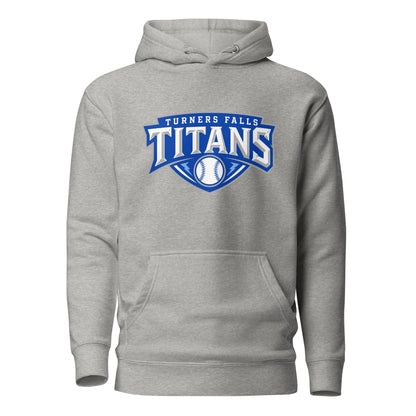 Performance | Hoodie | Turners Falls Titans | Titan Crest Logo