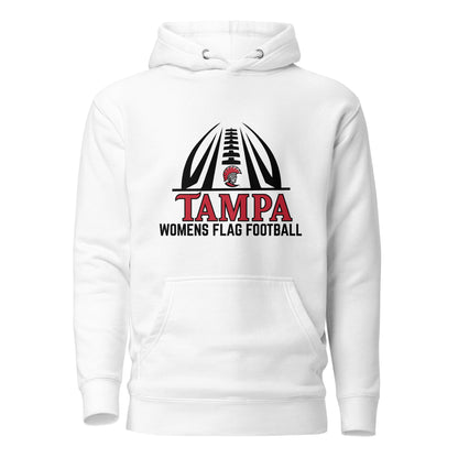 Performance | Hoodie | University of Tampa Women's Flag Football | Football Logo