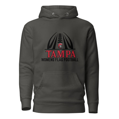 Performance | Hoodie | University of Tampa Women's Flag Football | Football Logo