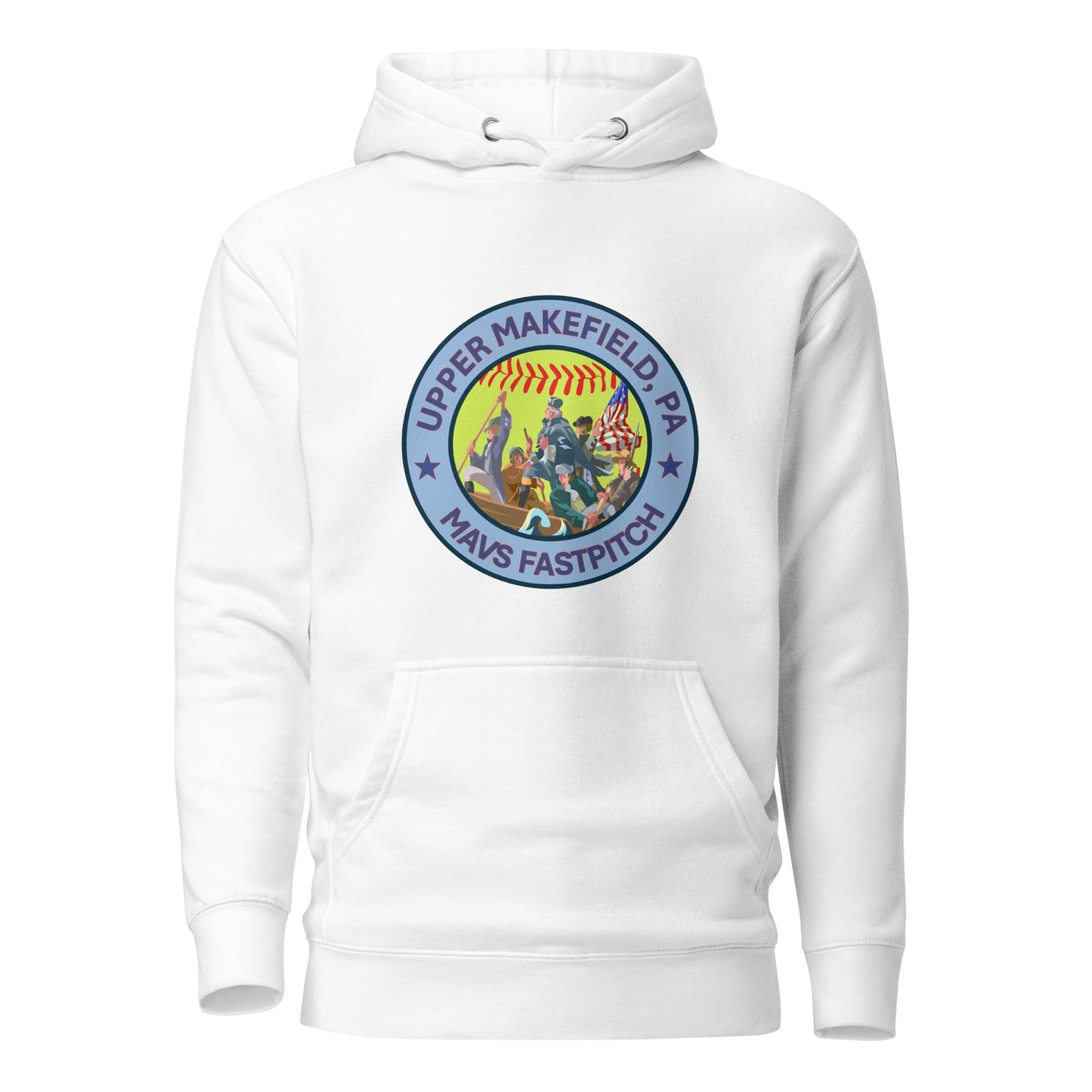 Performance | Hoodie | Upper Makefield Mavs Fastpitch | Crossing Badge Logo