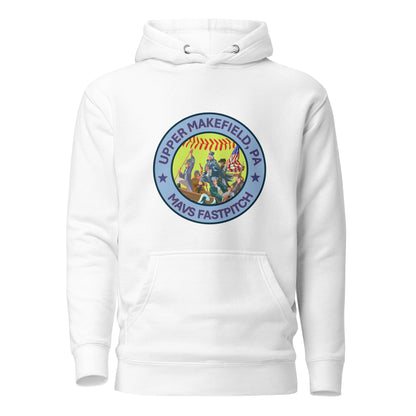 Performance | Hoodie | Upper Makefield Mavs Fastpitch | Crossing Badge Logo