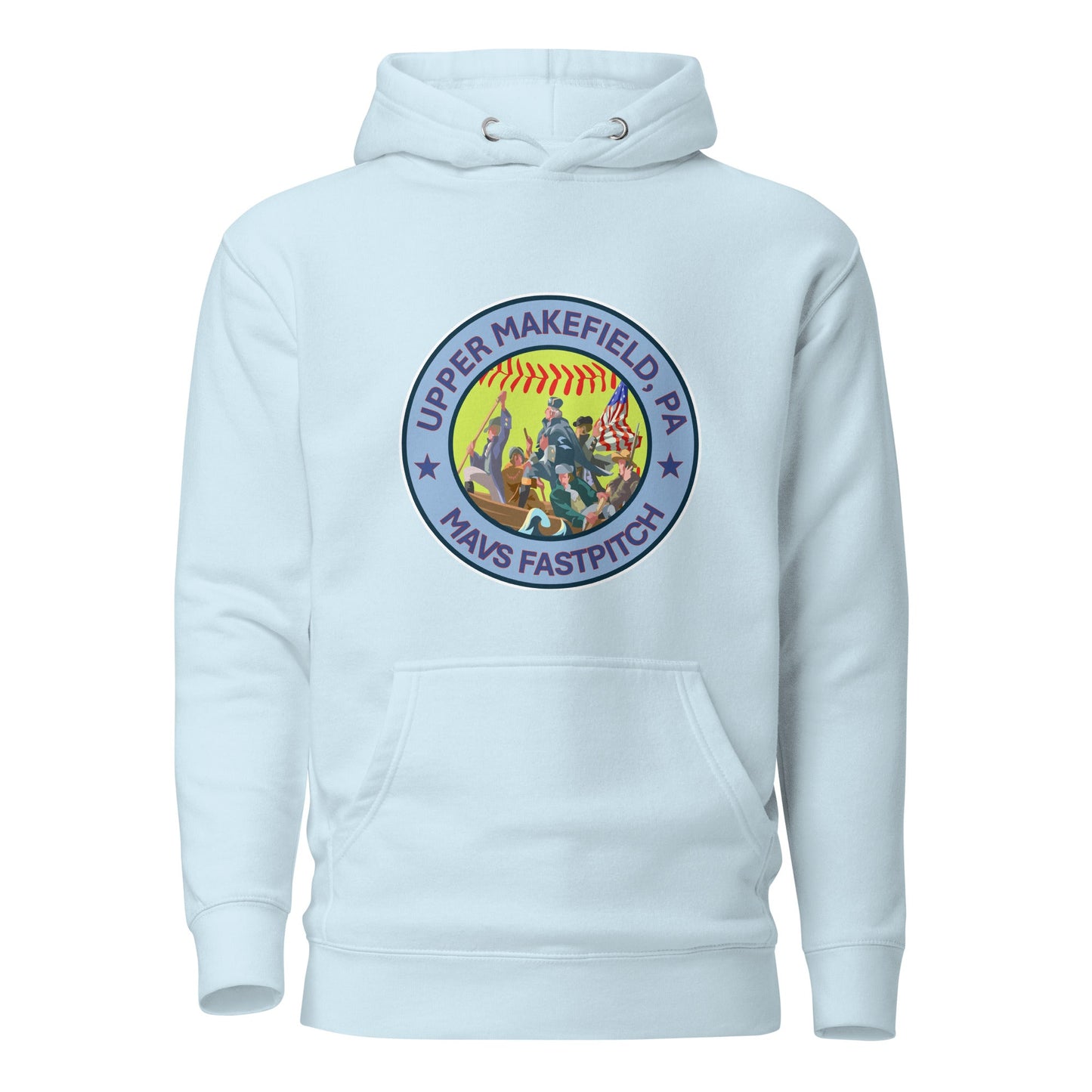 Performance | Hoodie | Upper Makefield Mavs Fastpitch | Crossing Badge Logo